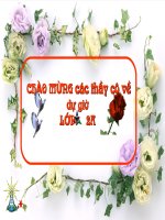 Bài giảng điện tử 100 trừ đi 1 số