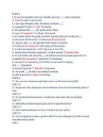 đề thi kỹ năng tiếng anh 1.2