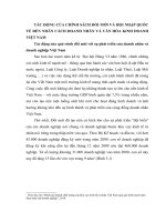 luận văn kế toán TÁC ĐỘNG CỦA CHÍNH SÁCH ĐỔI MỚI VÀ HỘI NHẬP QUỐC TẾ ĐẾN NHÂN CÁCH DOANH NHÂN VÀ VĂN HÓA KINH DOANH VIỆT NAM