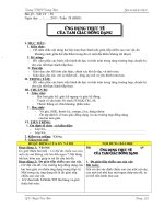 bài 9: Ứng dụng thực tế của tam giác đồng dạngt