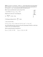 con lắc lò xo trong thang máy