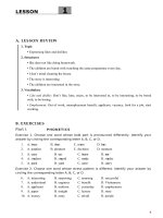 Bài tập thực hành tiếng Anh lớp 12 (Bài 1 - 4)