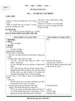 Giáo án Tự nhiên xã hội lớp 2 cả năm_CKTKN_Bộ 5