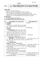 Giáo án Tự nhiên xã hội lớp 3 trọn bộ_CKTKN_Bộ 6