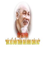 Mot so hinh anh ve Bac Ho kinh yeu