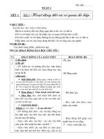 Giáo án Tự nhiên Xã hội lớp 3 cả năm_CKTKN_Lồng ghép KNS