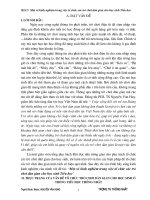 BÁO CÁO THỰC TẬP-MỘT SỐ KINH NGHIỆM TỔ CHỨC TRÒ CHƠI DÂN GIAN Ở TIỂU HỌC