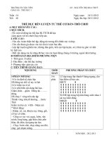 Giáo án Thể dục lớp 1 cả năm_CKTKN_Bộ 2