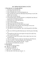 BÁO CÁO THỰC TẬP-QUY TRÌNH THÁO RÃ ĐỘNG CƠ XĂNG