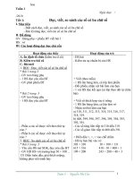 Giáo án Toán lớp 3 cả năm_CKTKN_Bộ 6