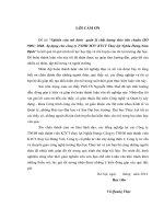 Nghiên cứu mô hình quản lý chất lượng theo tiêu chuẩn ISO 9001. 2008. Áp dụng cho công ty TNHH MTV KTCT Thuỷ lợi Nghĩa Hưng,Nam Định