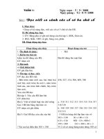 Giáo án Toán lớp 3 cả năm_CKTKN_Bộ 5