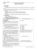 Giáo án An toàn giao thông lớp 2_Bộ 3