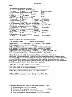 MID TERM TEST E.7 LATEST ONE