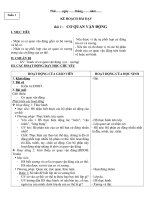 Giáo án Tự nhiên xã hội lớp 2 cả năm_CKTKN_Bộ 9