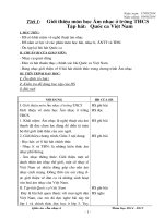 Giáo án Âm nhạc lớp 6 trọn bộ_CKTKN_Bộ 15