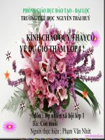 Bài giảng điện tử số 28 chủ đề động vật gây hại con muỗi