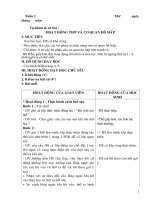 Giáo án Tự nhiên Xã hội lớp 3 cả năm_CKTKN_Bộ 5