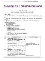 Giáo án Đạo đức lớp 2 cả năm_CKTKN_Bộ 10