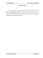 luận văn kế toán Kế toán tiền lương và các khoản trích theo lương tại Công ty cổ phần tư vấn xây dựng và phát triển công nghệ Đụng Dươ