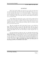 BÁO CÁO THỰC TẬP-Một số giải pháp hoàn thiện hoạt động quản trị bán hàng tại CÔNG TY CỔ PHẦN VÂN NAM