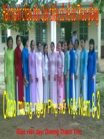 tiết 25 Tác dụng từ td hóa học và td sinh lí của dòng điện