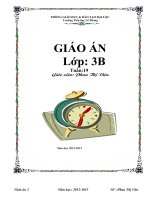 Giáo án Toán và Tiếng Việt lớp 3_HK2_CKTKN