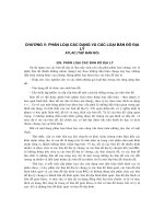 Chương 5: Phân loại bản đồ và atlas, thiết kế bản đồ và atlas