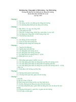 -Hướng dẫn lập báo cáo đánh giá tác động môi trường -DỰ ÁN KHAI THÁC CHẾ BIẾN ĐÁ VÀ SÉT HÀ NỘI 1999