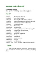 BÁO CÁO THỰC TẬP-PHƯƠNG PHÁP HÀNG ĐỘI