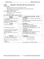 Giáo án Thể dục lớp 1 cả năm_CKTKN_Bộ 7