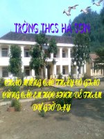 Tiết 21 tuần 6. văn bản: Bài ca Côn Sơn và Thiên Trường vãn vọng