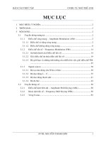BÁO CÁO THỰC TẬP-TÌM HIỂU CÁC DẠNG SÓNG TIN HIỆU,CÁC DẠNG MẠCH TẠO TÍN HIỆU DAO ĐỘNG,CÁC CÁCH ĐIỀU CHẾ VÀ GIẢI ĐIỀU CHẾ TÍN HIỆU,NHIỄU VÀ CHỐNG NHIỄU