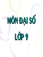 Phương Trình bậc hai một ẫn( tiết 2)