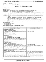 Giáo án Tự nhiên xã hội lớp 3 trọn bộ_CKTKN_Bộ 5