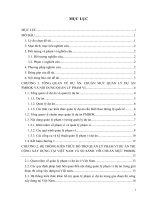 BÁO CÁO THỰC TẬP-TỔNG QUAN VỀ DỰ ÁN, CHUẨN MỰC QUẢN LÝ DỰ ÁN PMBOK VÀ NỘI DUNG QUẢN LÝ PHẠM VI