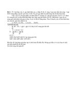 Bài Hoán vị gen hay và khó nhờ giúp đỡ