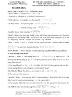 DE+DAP AN THI THU DH KHOI D 2011