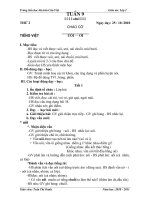 GIÁO ÁN LỚP 1 - TUẦN 9(SÁNG - OANH)