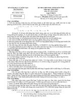 đề HSG hóa lớp 9 thanh hóa 2011