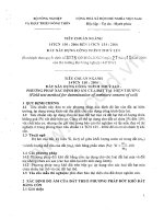 TC Đất xây dưng CTTL và PP Xác định độ ẩm -14TCN-150-2006