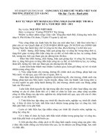 Đnhs giá xếp loại công tác thi đua HK I 2010-2011