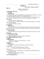 Giáo án lớp 3 Tuần 3