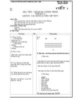 Giáo án Thể dục lớp 6 trọn bộ_CKTKN_Bộ 12