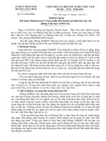 Két luận của Phó chủ tịch UBND huyện Văn Chấn