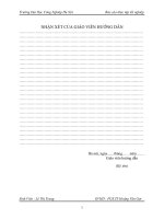 Tính toán, thiết kế quy trình công nghệ gia công ống vít trung tâm