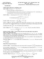 DE+DAP AN THI THU DH 2011 KHOI A