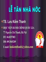tài liệu LỄ tân NHÀ nước3
