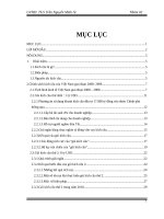 Thảo luận Phân tích các gói kích cầu của Việt Nam giai đoạn 2008-2009