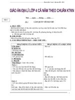 Giáo án Địa lí lớp 4 cả năm_CKTKN_Bộ 9